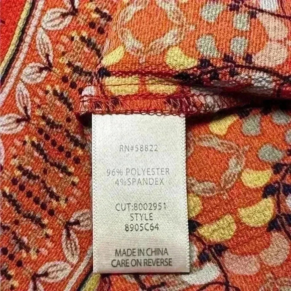 Max Studio NWT Red Floral Short Sleeve Maxi Dress Womens Size Medium - Picture 11 of 12